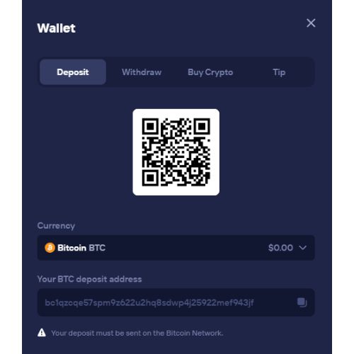 Duel.com talletus ja kotiutus hoituu kryptovaluutoilla