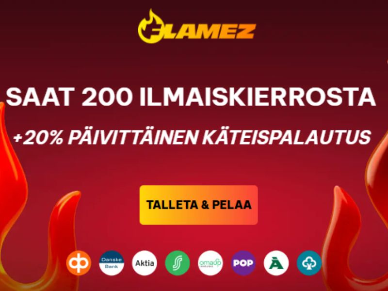 Flamez casino on uusi pikakasino. Jaa omat kokemukset discord kanavalla.